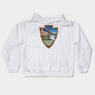 Golden Gate National Recreation Area photo arrowhead Kids Hoodie